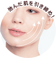 弛んだ肌を引き締め！
